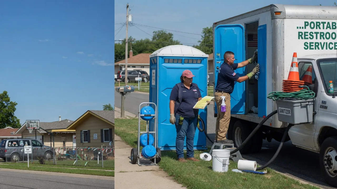 Portable Toilet Rental in Hartford, IA near me